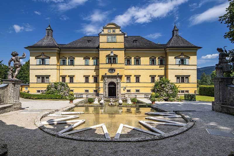 Hellbrunn Palace in Salzburg – future site of the Sound of Music Museum