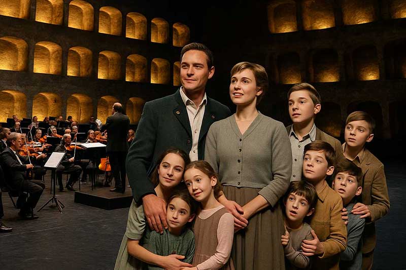 Sound of Music Gala Salzburg 2025 preview image with orchestra and cast