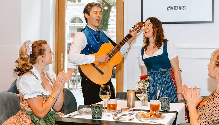 Restaurant at HYPERION Salzburg – Sound of Salzburg Menu location