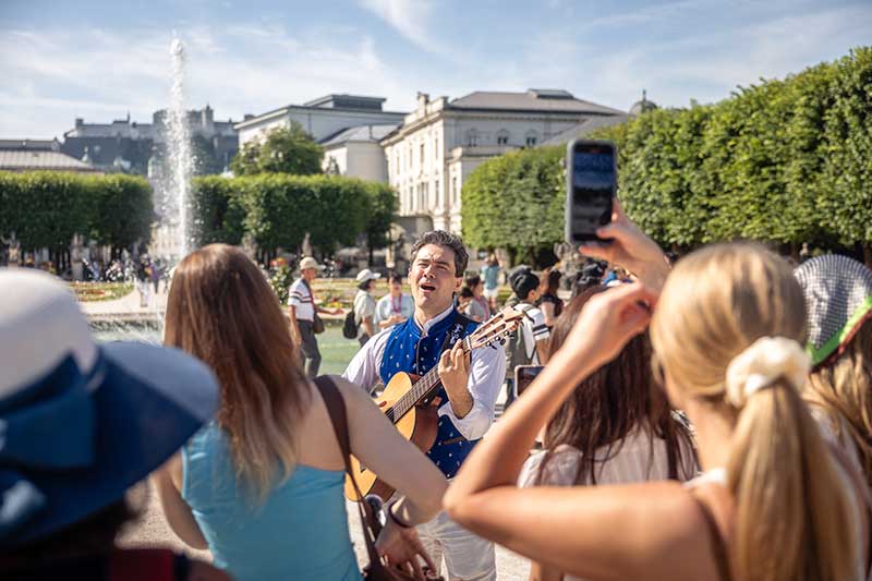 Private Sound of Maria Tour with Live Music – Mirabell Gardens performance
