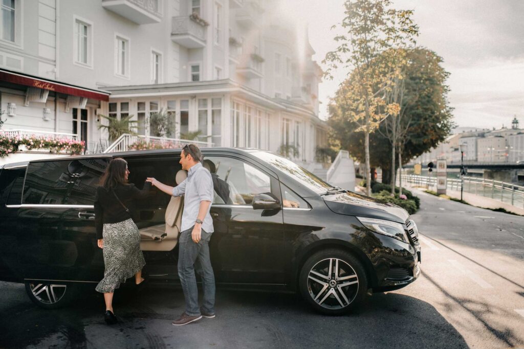 Sound of Music Tour Salzburg and Lake District with private Mercedes minivan hotel pick-up