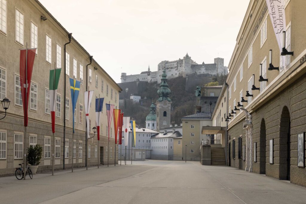 Hofstallgasse Salzburg Festival District Mozart Legacy in Salzburg