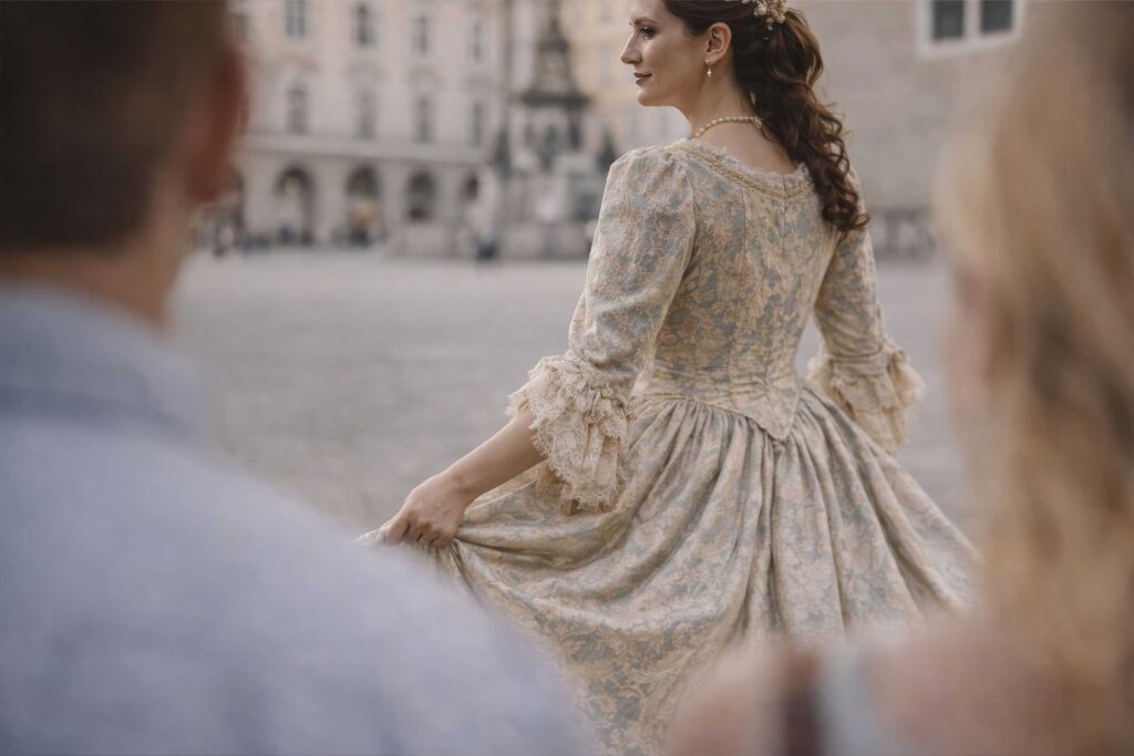 Private Mozart experience Salzburg with guide in period costume in historic Old Town