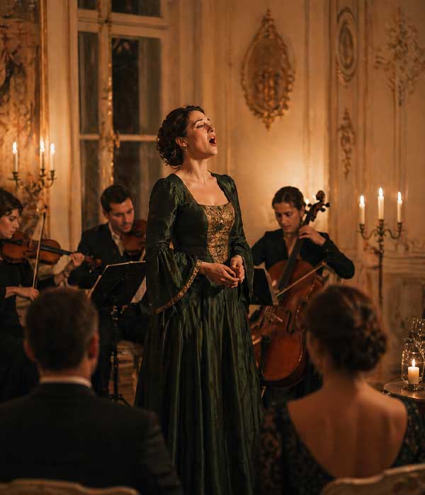 Mozart Dinner Concert add-on in Salzburg with live classical performance in an elegant candlelit setting