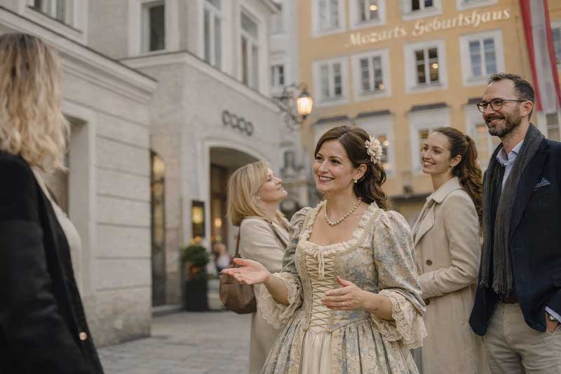 Private Mozart tour Salzburg – guided Mozart experience in Salzburg Old Town