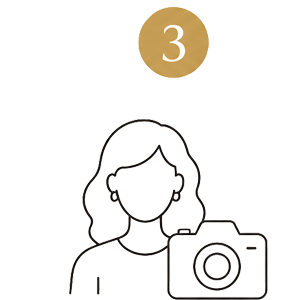 Guest completing booking details for private photographer session
