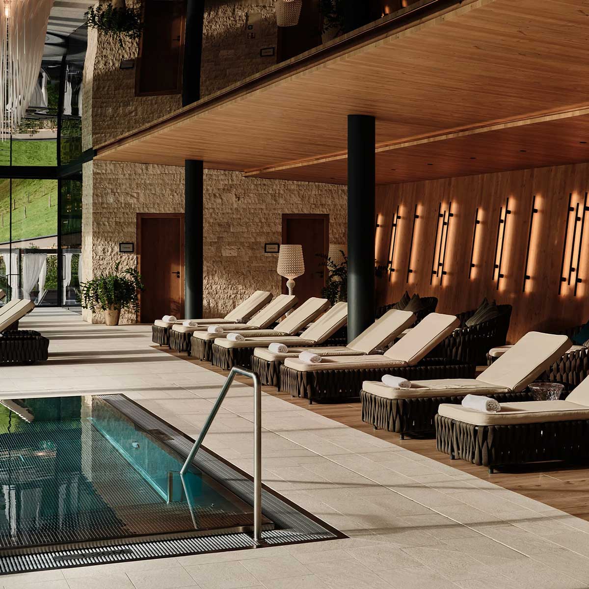 Indoor Spa Pool Indoor spa pool at DAS EDELWEISS Salzburg Mountain Resort