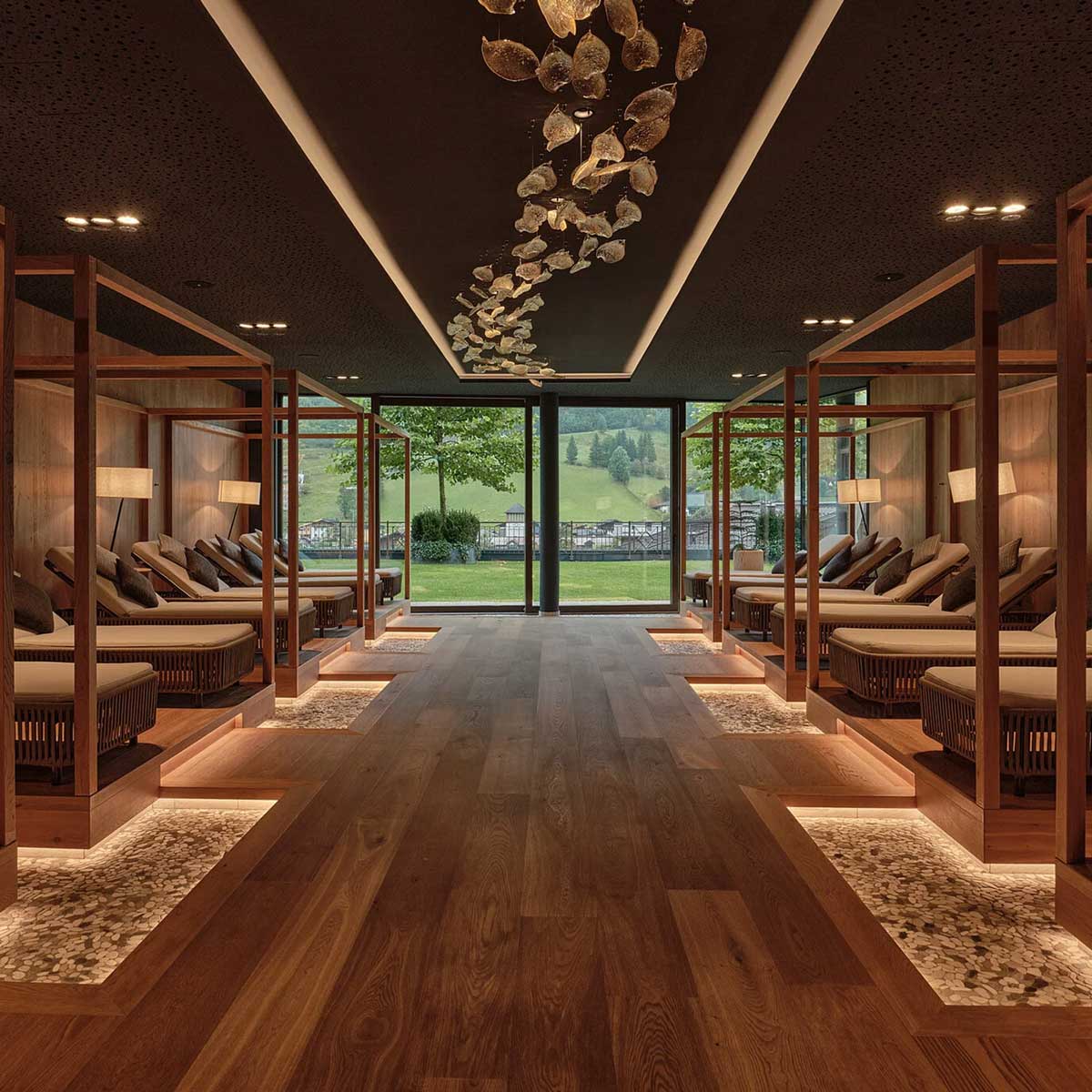 Relaxation Area Relaxation room at DAS EDELWEISS Salzburg Mountain Resort