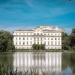 Leopoldskron Palace, the iconic Sound of Music filming location in Salzburg.
