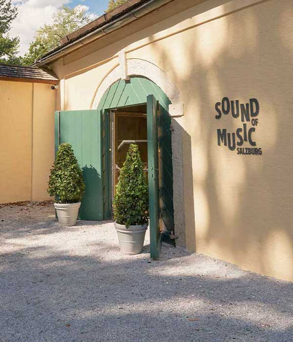 Entrance to the Sound of Music Museum Salzburg